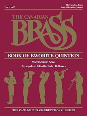 Seller image for Book of Favorite Quintets Horn in F : Intermediate Level for sale by GreatBookPrices