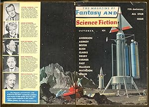 Seller image for The Magazine of Fantasy and Science Fiction: October, 1960 for sale by Dearly Departed Books