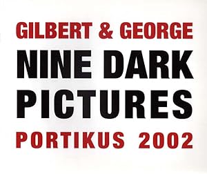 Bild des Verkufers fr Nine Dark Pictures. Portikus 2002. zum Verkauf von Antiquariat Querido - Frank Hermann