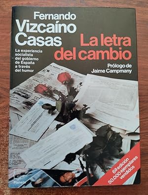 Imagen del vendedor de La letra del cambio a la venta por Librera Ofisierra