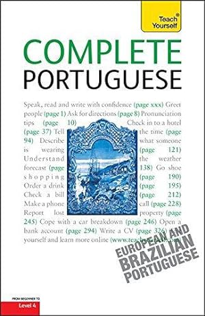 Bild des Verkufers fr Complete Portuguese: Teach Yourself zum Verkauf von WeBuyBooks