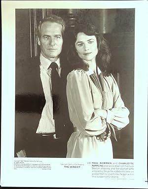 Bild des Verkufers fr The Verdict Lot of Six 8 X 10 Stills 1982 Paul Newman, Charlotte Rampling! zum Verkauf von AcornBooksNH