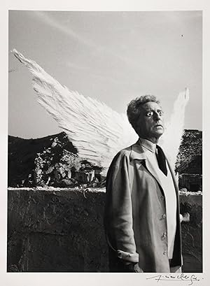 Portfolio du centenaire de la naissance de Jean Cocteau [exemplaire enrichi d'un dessin de Clergu...
