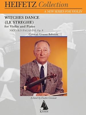 Bild des Verkufers fr Witches Dance - Le Streghe, Op. 8 : For Violin and Piano zum Verkauf von GreatBookPrices