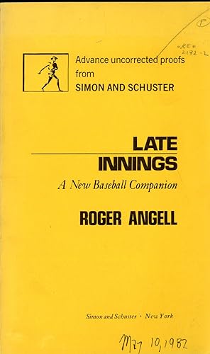 Late Innings: A New Baseball Companion