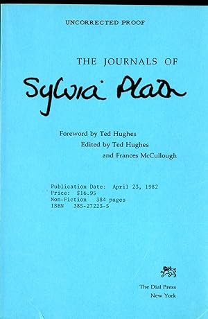 Bild des Verkufers fr The Journals of Sylvia Plath zum Verkauf von Pazzo Books