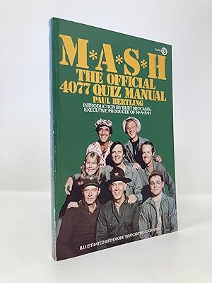 Seller image for M.A.S.H.: The Official 4077 Quiz Manual for sale by Southampton Books