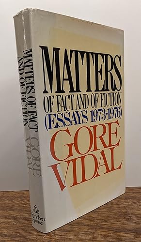 Seller image for Matters of Fact and of Fiction (Essays 1973 - 1976) for sale by Argosy Book Store, ABAA, ILAB
