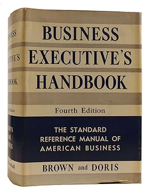 Seller image for BUSINESS EXECUTIVE'S HANDBOOK for sale by Rare Book Cellar