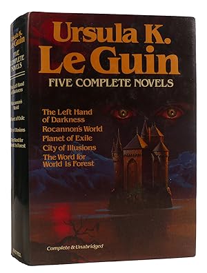 Seller image for 5 COMPLETE NOVELS The Left Hand of Darkness / Rocannon's World / Planet of Exile / City of Illusions / the Word for World is Forest Complete & Unabridged for sale by Rare Book Cellar