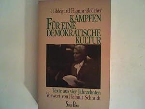 Seller image for Kmpfen fr eine demokratische Kultur for sale by ANTIQUARIAT FRDEBUCH Inh.Michael Simon
