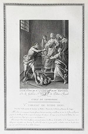 Seller image for "Decolation de St. Jean Baptiste" - Enthauptung Johannes der Tufer Beheading John the Baptist for sale by Antiquariat Steffen Vlkel GmbH