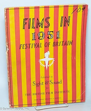 Imagen del vendedor de Films in 1951 Festival of Britain a la venta por Bolerium Books Inc.