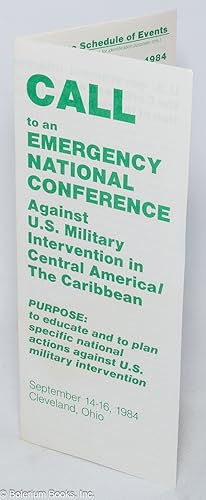 Call to an Emergency National Conference Against U.S. Military Intervention in Central America/Th...