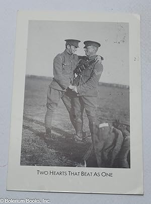 Imagen del vendedor de Two Hearts That Beat As One [postcard] a la venta por Bolerium Books Inc.