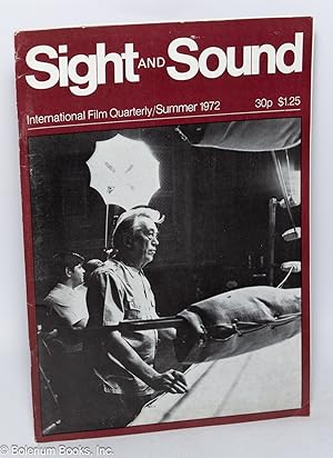 Seller image for Sight and Sound: international film quarterly; vol. 41, #3, Summer 1972 for sale by Bolerium Books Inc.