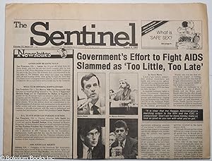 Seller image for The Sentinel: vol. 10, #16, August 4, 1983: [banner incorrectly states issue #15] Government's Effort to Fight AIDS Slammed As 'Too Little, Too Late' for sale by Bolerium Books Inc.