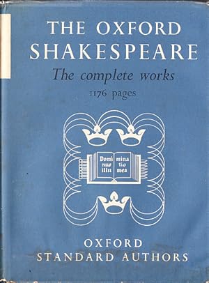 Immagine del venditore per The Oxford Shakespeare Complete Works venduto da Bob Vinnicombe