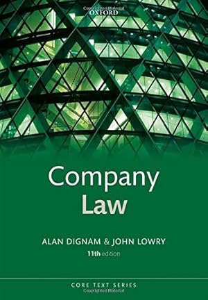 Seller image for Company Law (Core Texts Series) for sale by WeBuyBooks