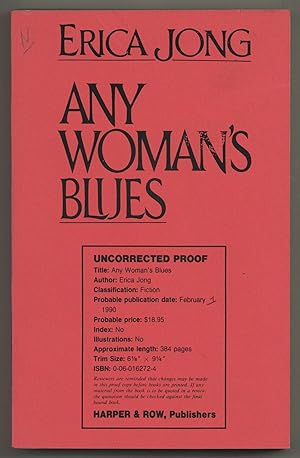 Imagen del vendedor de Any Woman's Blues a la venta por Between the Covers-Rare Books, Inc. ABAA