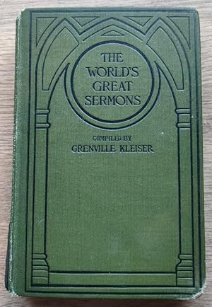 Image du vendeur pour The World's Great Sermons: Vol 1 (only, of 10): Basil to Calvin mis en vente par Peter & Rachel Reynolds