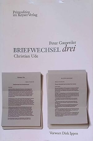 Bild des Verkufers fr Briefwechsel; Teil: 3. zum Verkauf von books4less (Versandantiquariat Petra Gros GmbH & Co. KG)