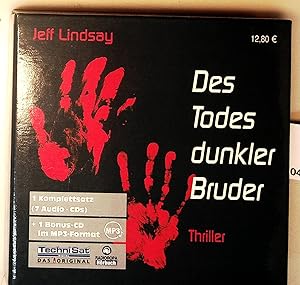 Bild des Verkufers fr Des Todes dunkler Bruder / Darkly dreaming Dexter (inkl. 7 CDs) zum Verkauf von Berliner Bchertisch eG