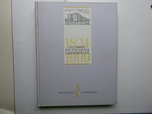 Bild des Verkufers fr 175 Jahre Stuttgarter Liederkranz (1824 - 1999) - Ein Festbuch zum Verkauf von Antiquariat Heinzelmnnchen