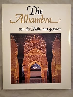Bild des Verkufers fr Die Alhambra von der Nhe aus gesehen. zum Verkauf von KULTur-Antiquariat