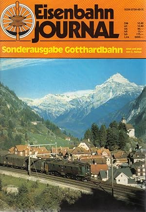 Image du vendeur pour Eisenbahn Journal. Sonderausgabe Gotthardbahn einst und jetzt. mis en vente par Schrmann und Kiewning GbR