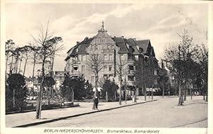 Ansichtskarte / Postkarte Berlin Pankow Niederschönhausen, Bismarckplatz, Bismarckhaus