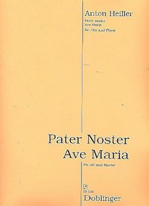 Seller image for Pater noster und Ave Mariafr Alt und Klavier (la) for sale by AHA-BUCH GmbH