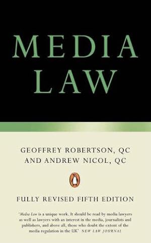 Seller image for Media Law for sale by WeBuyBooks 2