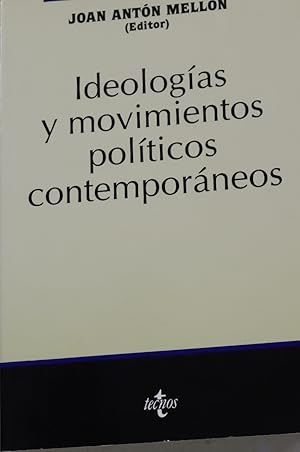 Imagen del vendedor de Ideologas y movimientos polticos contemporneos a la venta por Librera Alonso Quijano