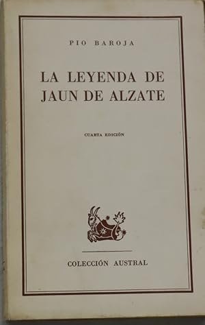 Imagen del vendedor de La leyenda de Jaun de Alzate a la venta por Librera Alonso Quijano