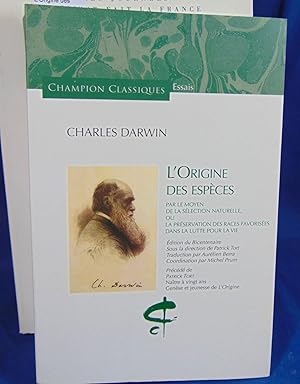 Bild des Verkufers fr L'Origine des espces. Prcd de Natre  vingt ans. Par Charles Darwin, Patrick Tort, Michel Prum (Rdacteur adjoint), Aurlien Berra (Traduction) zum Verkauf von librairie le vieux livre