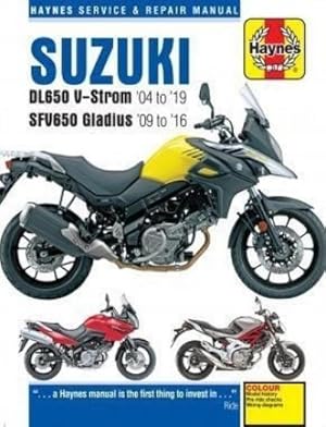 Bild des Verkufers fr Suzuki DL650 V-Strom & SFV650 Gladius (04 - 19): 2004 to 2019 (Haynes Service & Repair Manual) zum Verkauf von Rheinberg-Buch Andreas Meier eK