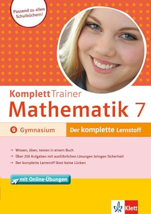 Seller image for Klett Komplett Trainer Mathematik Gymnasium Klasse 7 for sale by Studibuch