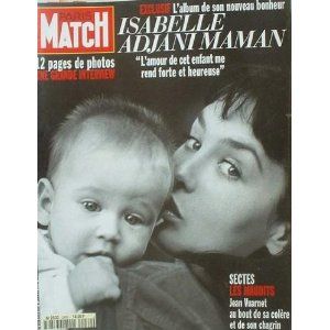 Image du vendeur pour Paris match 2432 Adjani mis en vente par Librairie La cabane aux bouquins