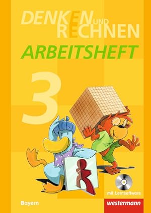 Imagen del vendedor de Denken und Rechnen - Ausgabe 2014 fr Grundschulen in Bayern: Arbeitsheft 3 mit CD-ROM a la venta por Studibuch
