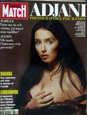 Image du vendeur pour Paris match 2343 Adjani Avedon Rwanda mis en vente par Librairie La cabane aux bouquins