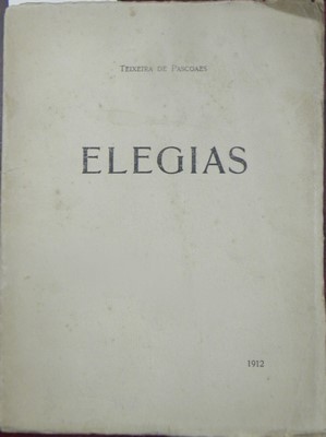 Bild des Verkufers fr Elegias-TEIXEIRA DE PASCOAES zum Verkauf von Libreria Sanchez