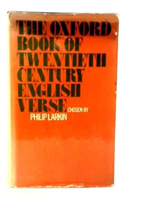 Seller image for The Oxford Book of Twentieth-Century English Verse for sale by World of Rare Books