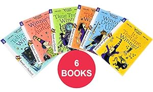 Seller image for Read With Oxford: Winnie and Wilbur 6 Books Collection Set Level Stage 5 (Age 5 - 7) (It's Teatime, Dresses Up, Tidy Up, Time Travel, Awful Auntie & Tellytastic) for sale by WeBuyBooks