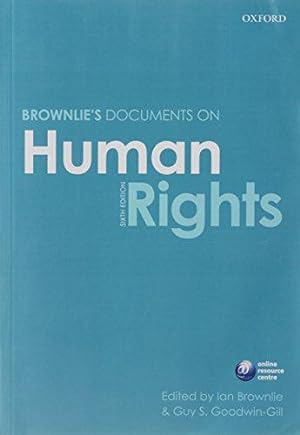 Immagine del venditore per Brownlie's Documents on Human Rights venduto da WeBuyBooks