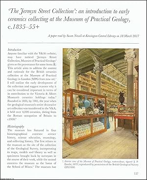 Seller image for The Jermyn Street Collection: An Introduction to Early Ceramics Collecting at The Museum of Practical Geology, c. 1835-55+. An original article from the English Ceramic Circle, 2017. for sale by Cosmo Books