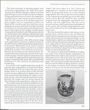 Seller image for Early On-Glaze Transfer Printing. An original article from the English Ceramic Circle, 1995. for sale by Cosmo Books