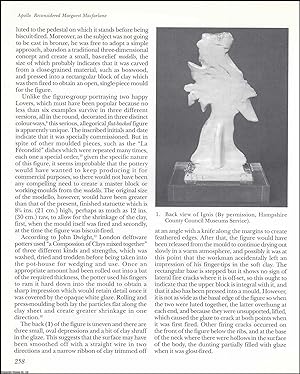 Seller image for Apollo Reconsidered. An original article from the English Ceramic Circle, 1998. for sale by Cosmo Books