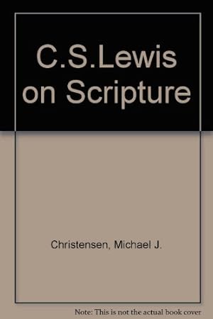 Seller image for C.S.Lewis on Scripture for sale by WeBuyBooks 2