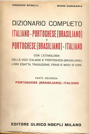 Seller image for Dizionario completo italiano-portoghese (brasiliano) e portoghese (brasiliano)-italiano (Vol. 2) for sale by Libreria sottomarina - Studio Bibliografico